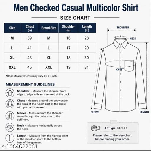 Men's Grey & White Checkered Cotton Blend Shirt | Full Sleeve Casual Shirt for Men | Regular Fit Everyday Wear - Image 4